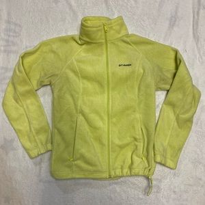 Green Columbia zip up
